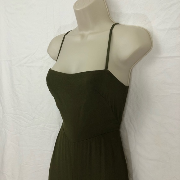 SOLD✨FLYNN SKYE Wide Leg Jumper in Army Inn Green - Picture 5 of 6